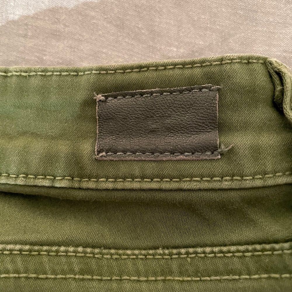 Paige green pants, size 23 - Picture 3 of 5